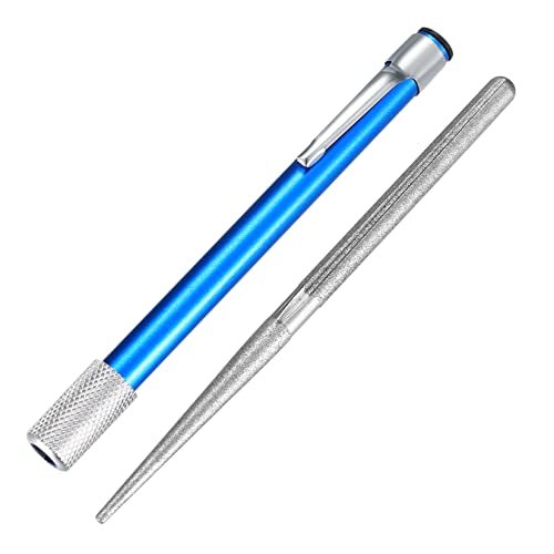 Serrated Knife Sharpener, Pocket Knife Sharpener with...