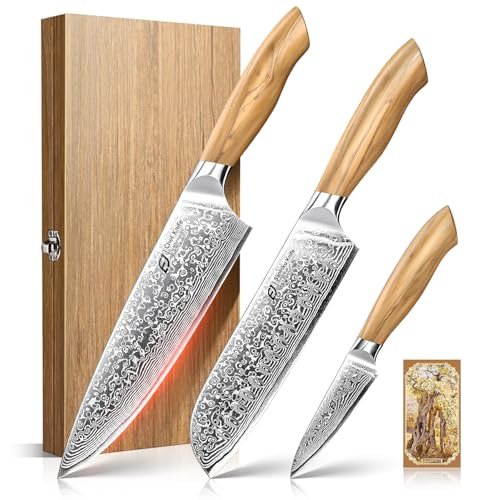 Best Damascus Knife Set - comprehensive buying guide and reviews
