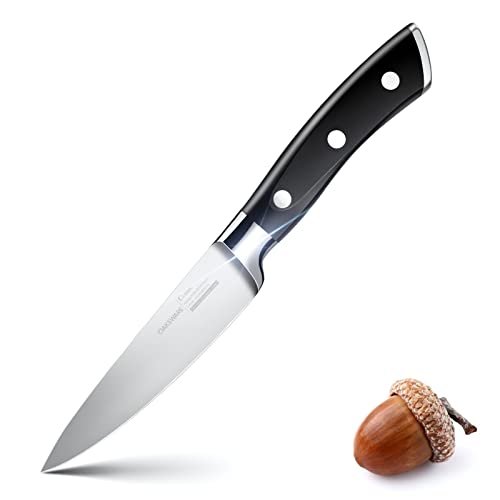 OAKSWARE Paring Knife, 4 inch Small Kitchen German...