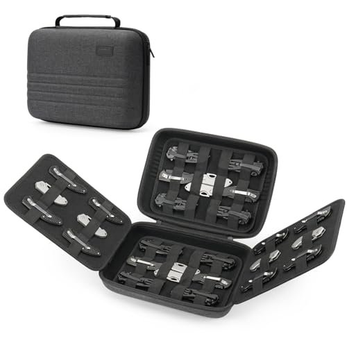 SQERO Knife Case for 40+ Pocket Knives, Display Storage...