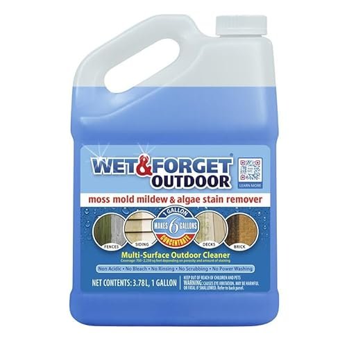 Wet & Forget Moss, Mold, Mildew, 30 seconds cleaner vs wet and forget - Wet & Forget Moss, Mold, Mildew,