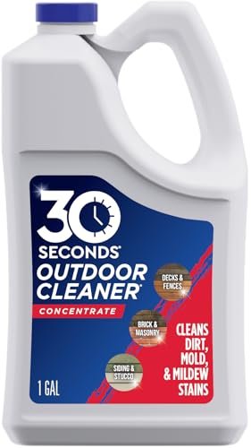 30 SECONDS Outdoor Cleaner Dirt,Mold & 30 seconds outdoor cleaner vs spray and walk away - 30 SECONDS Outdoor Cleaner Dirt,Mold &