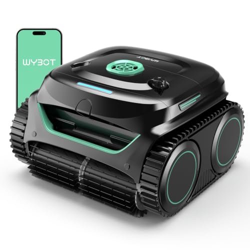 aiper vs wybot pool cleaner - WYBOT C2 Cordless Robotic Pool Cleaner,
