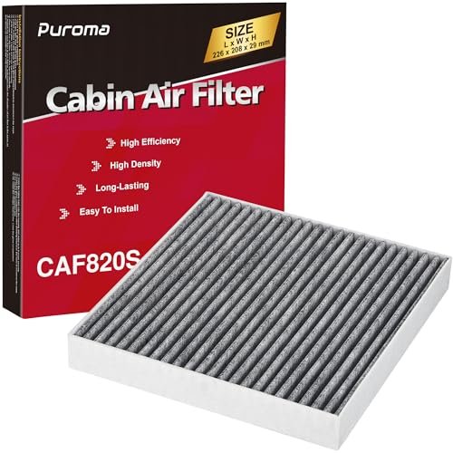 air cleaner filter vs climate control air filter - Puroma Cabin Air Filter with Activated