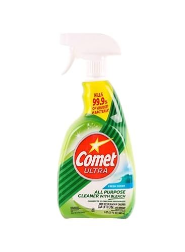 ajax cleaner vs comet - COMET All Purpose Cleaner with Bleach