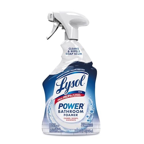 bathroom cleaner vs multi surface - Lysol Power Foaming Bathroom Cleaner, Multipurpose