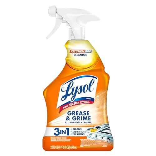 Lysol Pro Kitchen Spray Cleaner and bathroom vs kitchen cleaner - Lysol Pro Kitchen Spray Cleaner and
