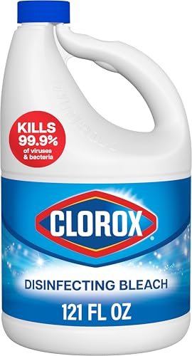Clorox Disinfecting Bleach, 121 Fluid Ounces bleach vs deck cleaner - Clorox Disinfecting Bleach, 121 Fluid Ounces