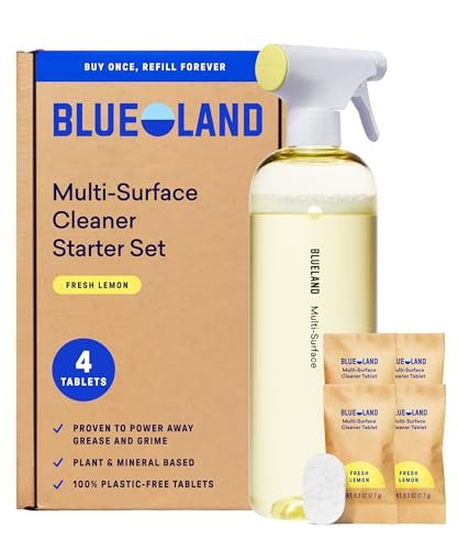 BLUELAND Multi-surface Cleaner, Starter Set, Fresh blueland bathroom cleaner vs multi surface - BLUELAND Multi-surface Cleaner, Starter Set, Fresh
