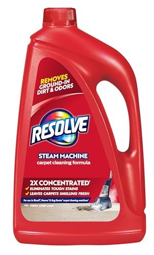 carpet shampoo vs steam cleaning - Resolve Steam Carpet Cleaner Solution Shampoo,