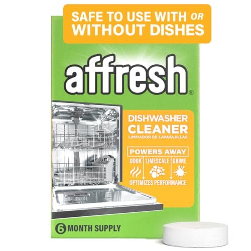 affresh dishwasher cleaner vs vinegar - comparison