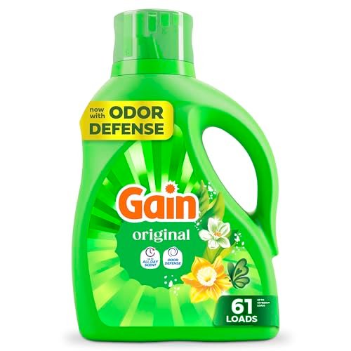 gain eco-friendly laundry detergent vs conventional cleaning power - comparison