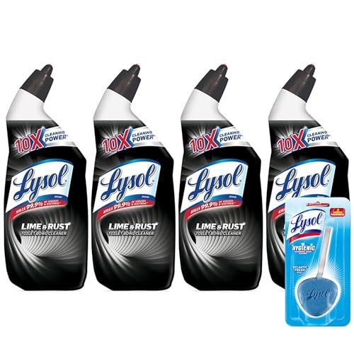 lysol vs clorox toilet bowl cleaner - comparison
