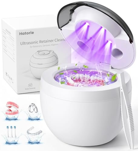 ultrasonic retainer cleaner vs manual cleaning - comparison