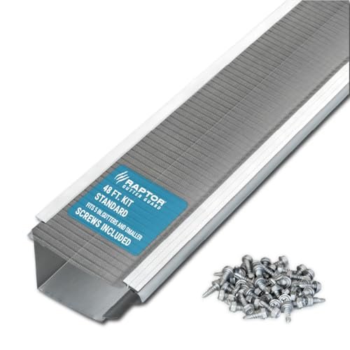 RAPTOR GUTTER GUARD – 48 FT. gutter guards vs regular cleaning cost comparison - RAPTOR GUTTER GUARD – 48 FT.