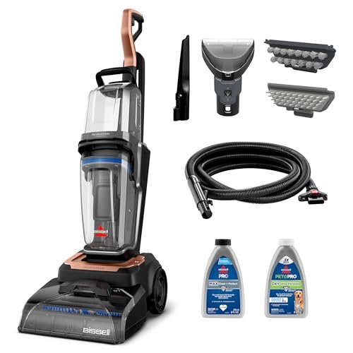 steam carpet cleaner vs carpet shampooer - BISSELL Revolution HydroSteam Carpet Cleaner, 4123