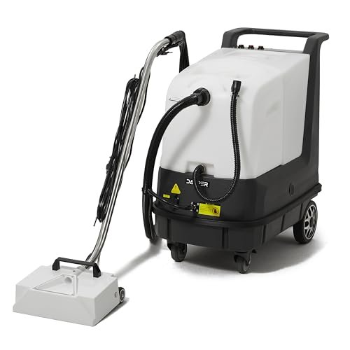 Dapper Commercial Box Carpet Extractor with steam cleaning vs hot water extraction - Dapper Commercial Box Carpet Extractor with
