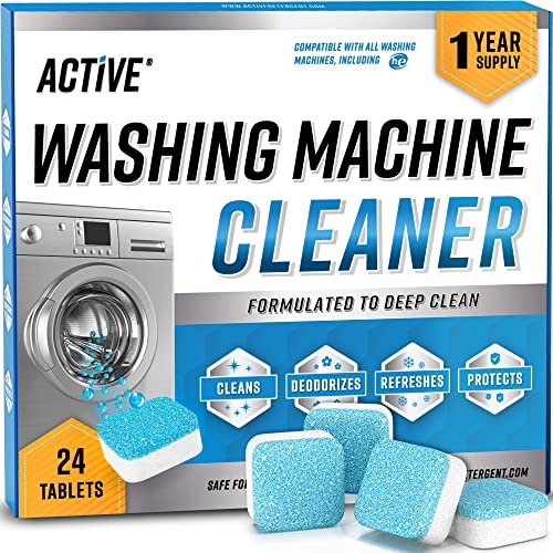 ultrasonic retainer cleaner vs tablets - Washing Machine Cleaner Descaler 24 Pack