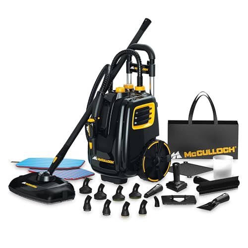 wagner vs mcculloch steam cleaner - McCulloch MC1385 Deluxe Canister Steam Cleaner,
