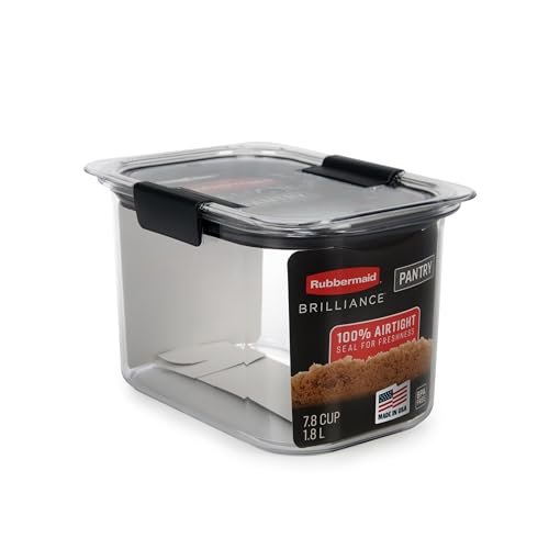 Rubbermaid Brilliance Pantry Airtight Food Storage...