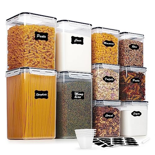 Vtopmart 10 PCS Flour and Sugar Storage Containers for...