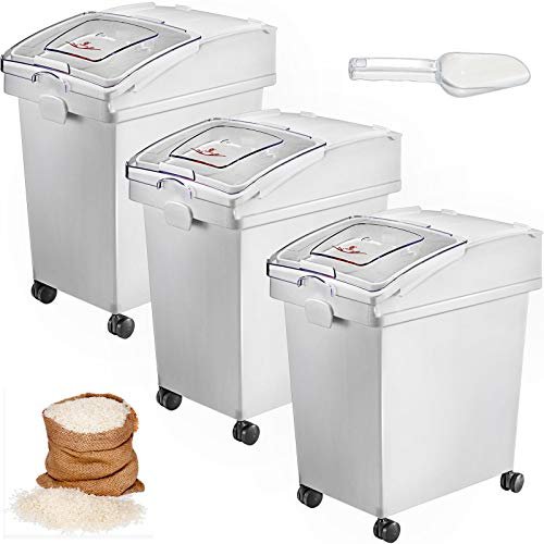 VEVOR Ingredient Bin, 5.2 Gallons Capacity Ingredient...