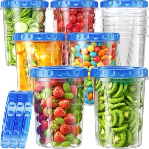 Canfanni 10 Pack-33oz Freezer Storage Containers Set, BPA...