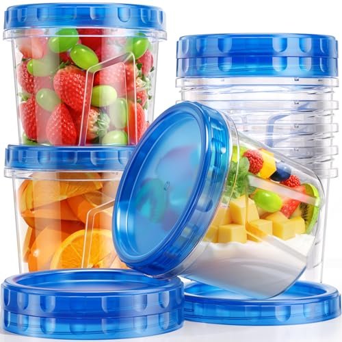 Canfanni 8 Pack-24 OZ Freezer Storage Containers, BPA-Free...