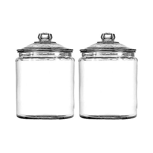 Anchor Hocking Heritage Hill 1 Gallon Glass Jars Set