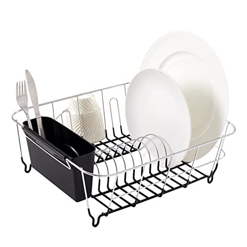 Sweet Home Collection 2 Piece Dish Drying Rack Set