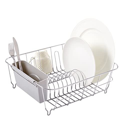 Dish Drying Rack & Cutlery Holder 2 Piece Set