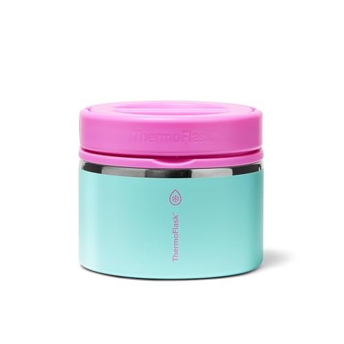 ThermoFlask Insulated Food Jar with Leakproof Lid 12 oz...