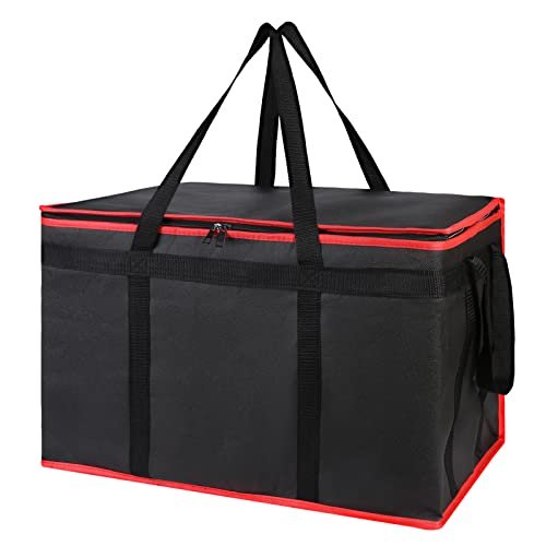Bodaon Insulated Food Delivery Bag, XXX-Large Grocery Bags,...