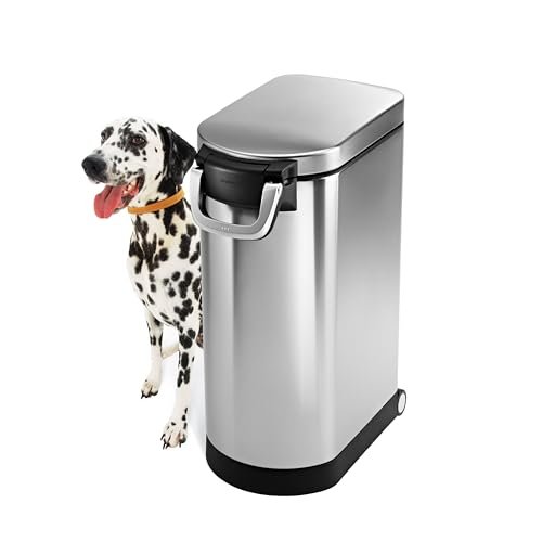 simplehuman 35 Liter, 40 lb / 18.1 kg pet food
