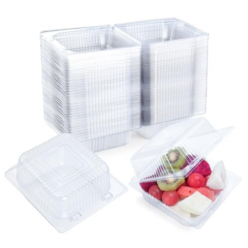 Evnlo 100 Count Heavy Duty Clear Clamshell Food Containers...