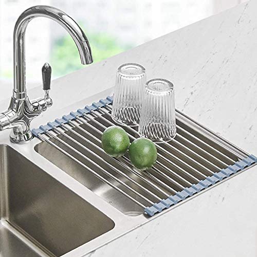 Seropy Roll Up Dish Drying Rack, Over the Sink