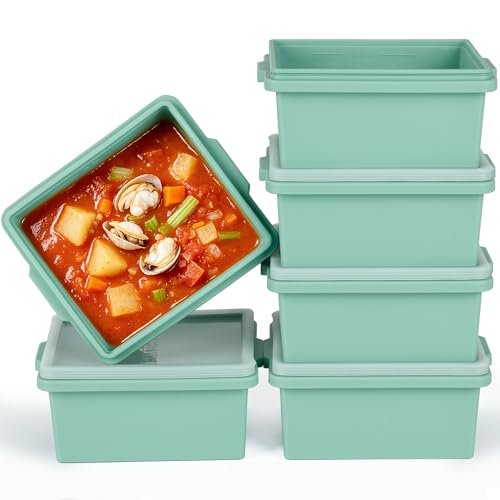 Silicone Soup Freezer Molds with Lids, 2-Cup meal prep.
