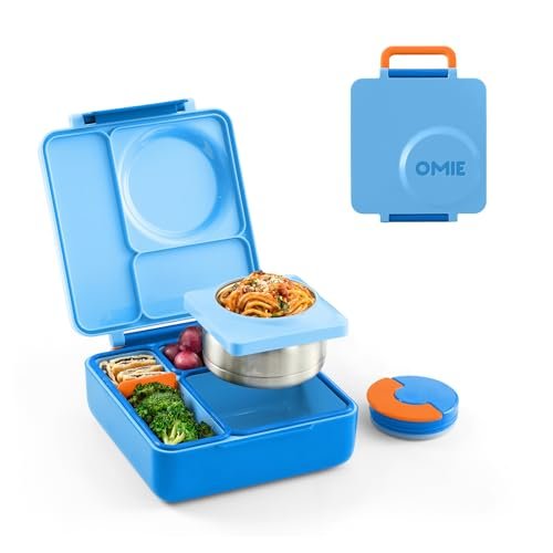 Omie OmieBox Kids Insulated Leakproof Bento Lunch Box