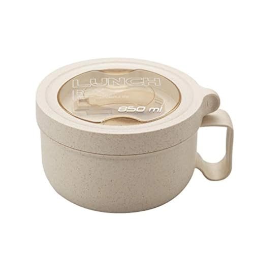 Rarapop 28.7oz Microwave Soup Bowl Containers with lids.