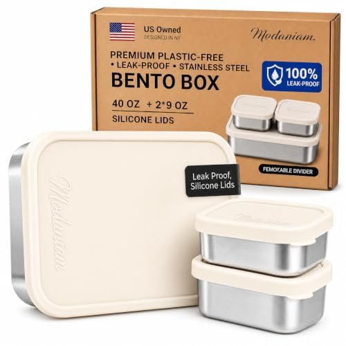 Modaniam Flexibento - 40 OZ Set -Leak proof stainless steel