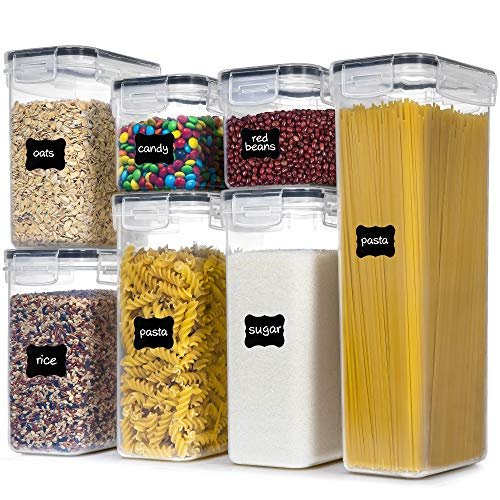 PANTRYSTAR Airtight Food Storage Containers with Lids, 7 PCS