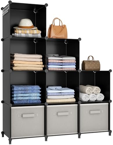 HOMIDEC Closet Organizers and Storage, 9 Cube Storage...