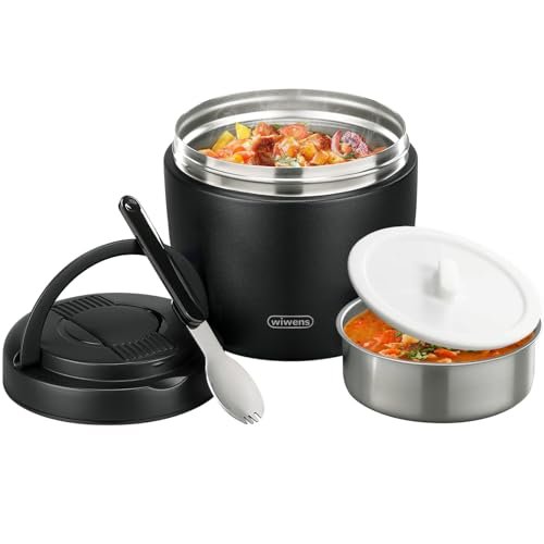 wiwens Thermo Food Jar for Hot Food, 32oz insulated.