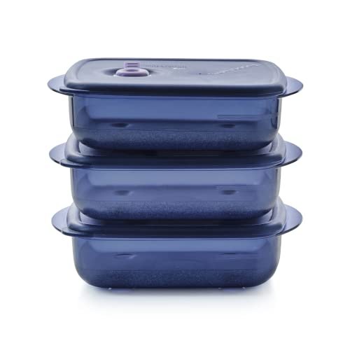 Tupperware Brand Vent ‘N Serve Container Set for Meal Prep.
