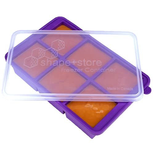 Shape+Store Soup Master 6-in-1 soup freezer container for...