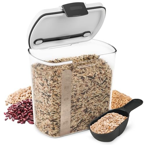 ProKeeper 2.5-Quart Grain Storage Container with Hinged Lid