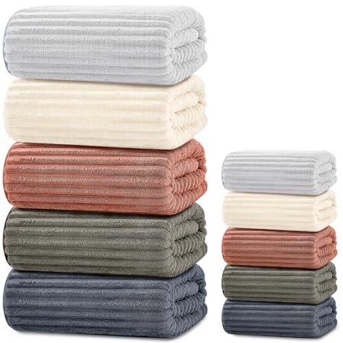 Tewloss Extra Large Bath Towel Set 10 Piece.