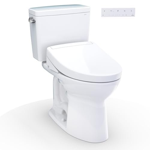 TOTO® Drake® WASHLET®+ Two-Piece Elongated 1.28 GPF...