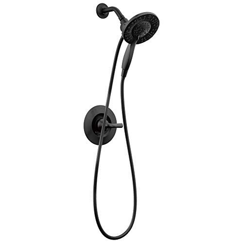 Delta Arvo 14 Series Matte Black Shower Faucet Combo.