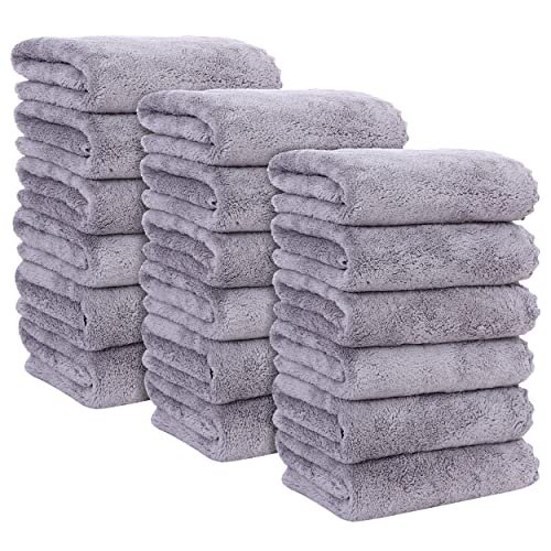MOONQUEEN 18 Pack Premium Hand Towels - Quick Drying,...